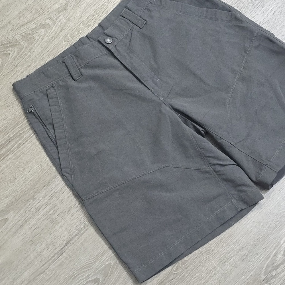 The North Face Nylon Performance Cargo Utility Shorts 10" Hiking Gray Blu Men 36 - Picture 2 of 16